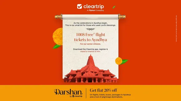 Cleartrip, a Flipkart Company introduces 'Darshan Destinations' amidst surge in spiritual tourism