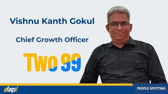 Two99 welcomes Vishnu Kanth Gokul as chief growth officer to spearhead digital and media sales