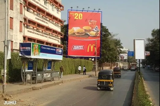 Hoarding - happy price menu