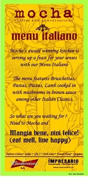 Menu Italiano