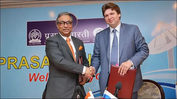 Prasar Bharati signs MoU with Digital Television Russia