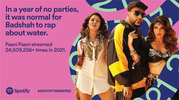 Leo Burnett India defines the ‘new normal’ in its data-backed OOH campaign for Spotify Wrapped 2021