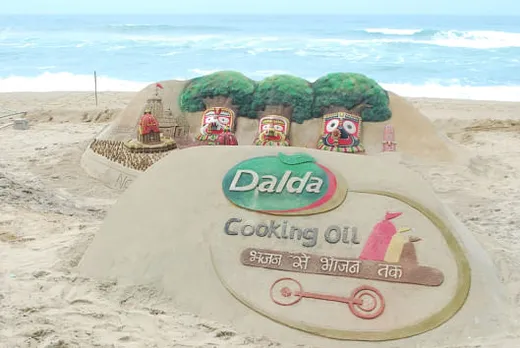Sand art at Puri beach