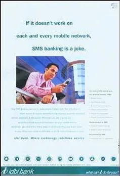 If it doesn't work on each and every mobile network, SMS banking is a joke.