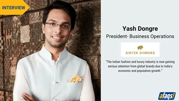 India's fashion industry was glamourous, but lacked investments; seen as serious business now: House of Anita Dongre's Yash Dongre
