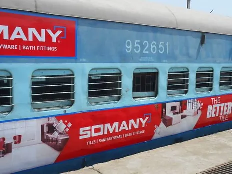 Somany train branding