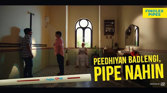 Finolex Pipes' humorous ad films celebrate reliability of CPVC and SWR pipes