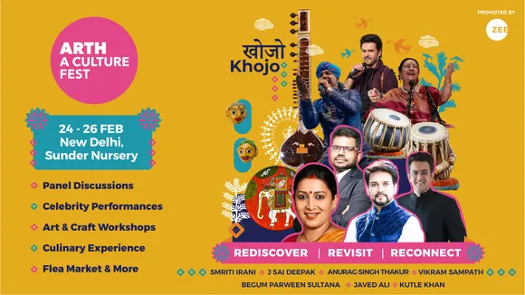 Dive into India’s rich heritage and culture with ‘Arth- A Culture Fest’ slated from 24-26 February 2023 in Delhi