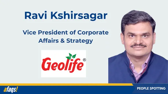 Geolife Agritech appoints Ravi Kshirsagar as vice president of corporate affairs and strategy