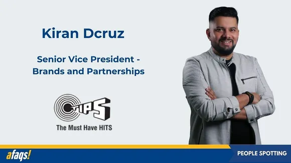 Tips Industries onboards Kiran Dcruz as Senior Vice President for Brands and Partnerships