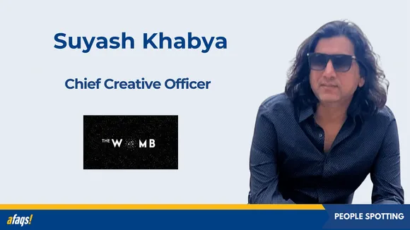 Suyash Khabya takes charge as chief creative officer at The Womb