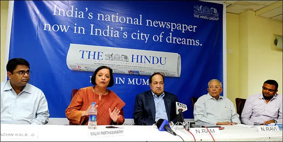 "Maximum City Gets Maximum Edition": N Ram, The Hindu