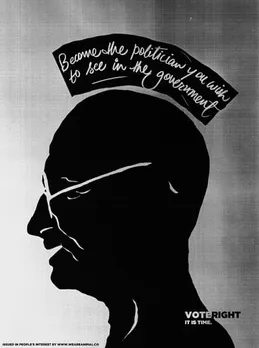 Vote right: Gandhi