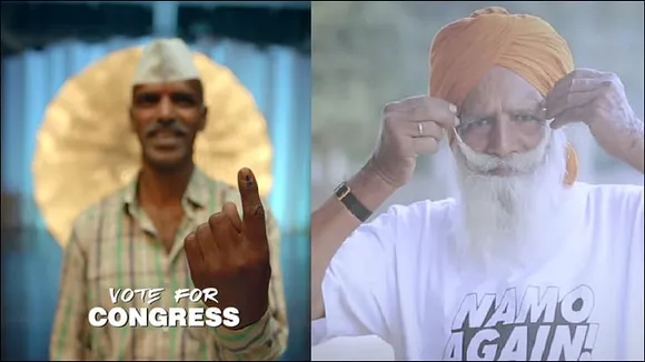 Congress' #AbHogaNyay and BJP's #PhirEkBaarModiSarkar, in songs
