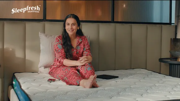 Vidya Balan emphasises the crucial importance of sleep quality in Sleepfresh's new ad