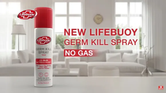 After deo, wafers and soft drink, a surface disinfectant brand uses the 'no gas' proposition