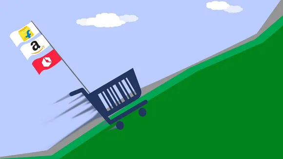 How has the Indian shopper’s e-commerce cart evolved in the last four months?