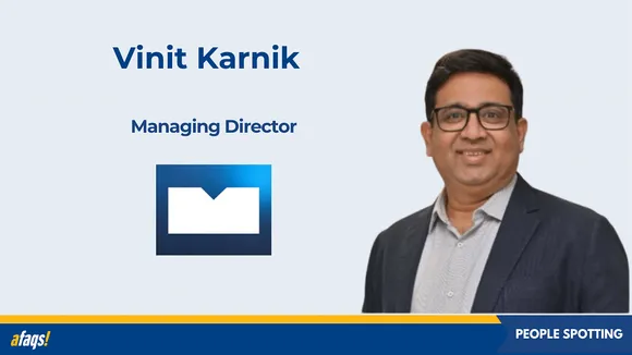 GroupM elevates Vinit Karnik to managing director