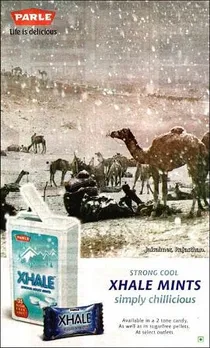 Strong cool Xhale mints