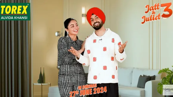Torque Pharma collaborates with 'Jatt and Juliet 3' movie starring Diljit Dosanjh and Neeru Bajwa