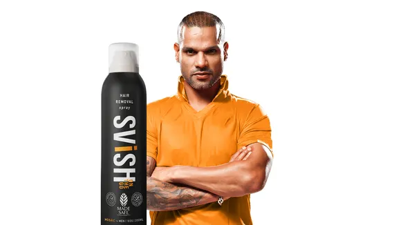 Svish unveils hair removal spray with Shikhar Dhawan as brand ambassador