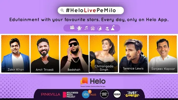 Helo announces its marquee in-app Edutainment property "HeloLivePeMilo"
