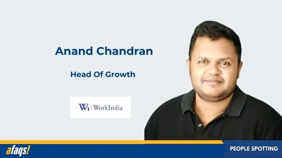 WorkIndia appoints ex- Zoomcar/Zivame Anand Chandran as Head of Growth