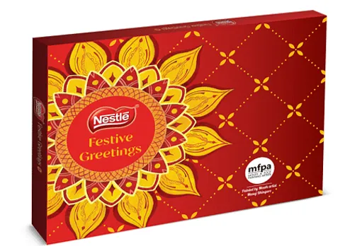 Nestlé India partners Mouth and Foot Painting Artists for festive greeting packs