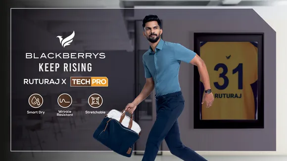 Blackberrys unveils the TechPro collection with cricket star Ruturaj Gaikwad 