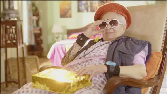 Now, even Flipkart has a funky granny. Well, almost...