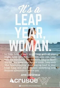 It's a leap year woman