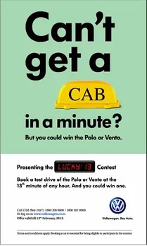 Can't get a Cab