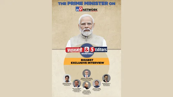PM Narendra Modi praises TV9 Network's news reportage for its accuracy, timeliness, and dedication