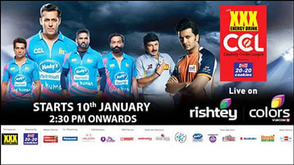 Celebrity Cricket League to air on six channels