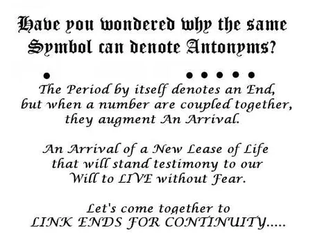 26/11 Link Ends for Continuity