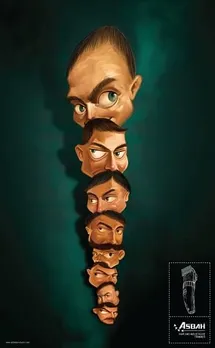 Hair and moustache trimmer
