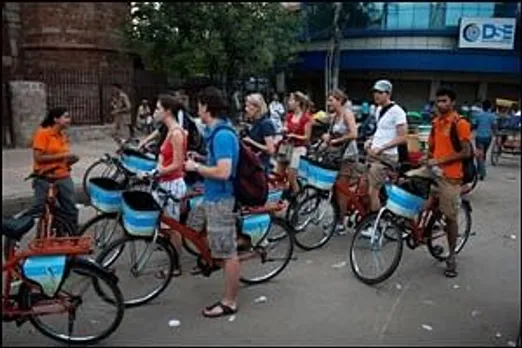 Bicycle branding: KLM Airlines takes off on DelhiByCycle's two wheelers