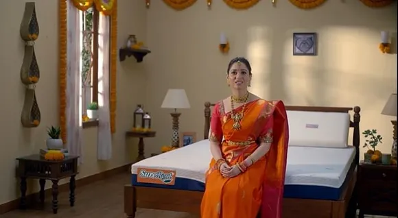 SureRest Mattress announces ad campaign with Tamannah Bhatia as a brand ambassador 