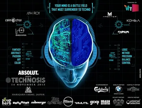 "Your mind is a battlefield that must surrender to techno"