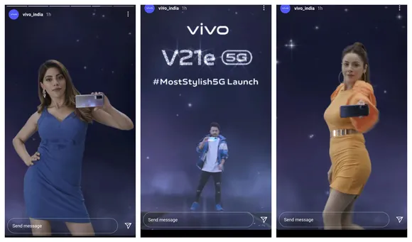 vivo launches new phone via Instagram story