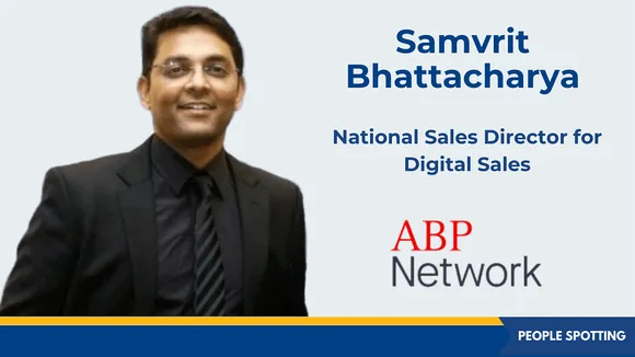ABP Network appoints Samvrit Bhattacharya as the national sales director for digital sales