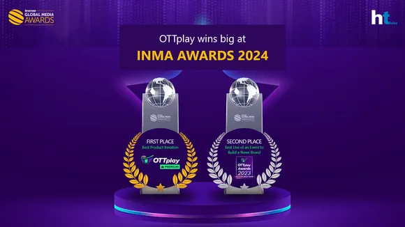 OTTplay shines on the global stage, wins big at INMA Global Media Awards 2024 