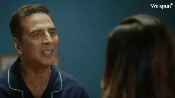 Welspun’s new ad with Akshay Kumar celebrates home comfort with a comic flair