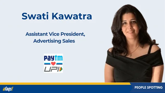 Paytm elevates Swati Kawatra as assistant vice president of advertising sales