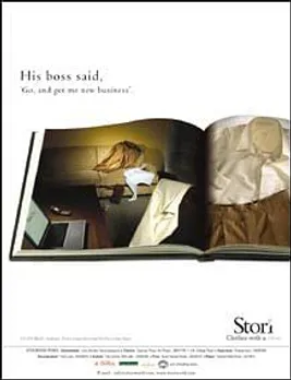 His boss said, 'Go, and get me new business'.