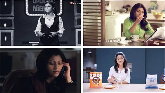 Konkona's monologue for ICICI Bank's working-women-only scheme...