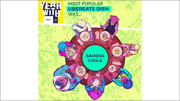 afaqs! Creative Showcase: The most popular UberEats dish was Samosa Chole