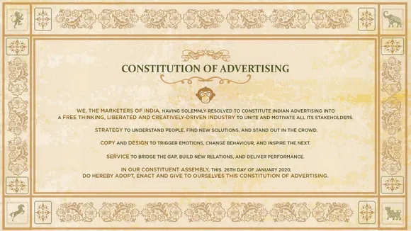 Chimp&z Inc unveils ‘The Constitution of Advertising’