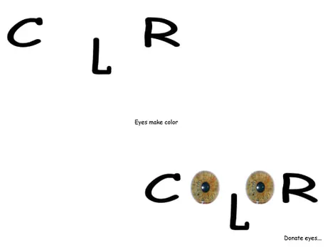 Eyes make color