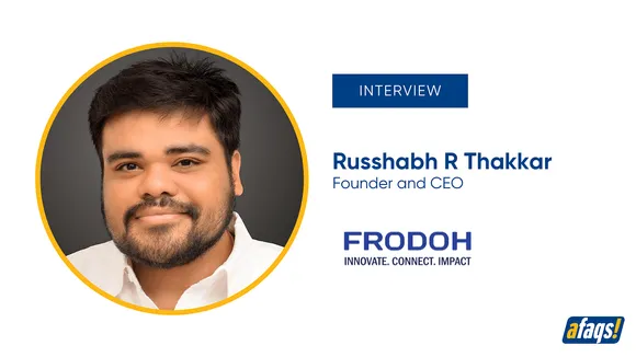 Nowadays every advertiser wants to be a part of CTV: Russhabh R Thakkar, Frodoh World